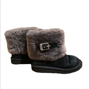 UGG Black Elle Cuff Boot